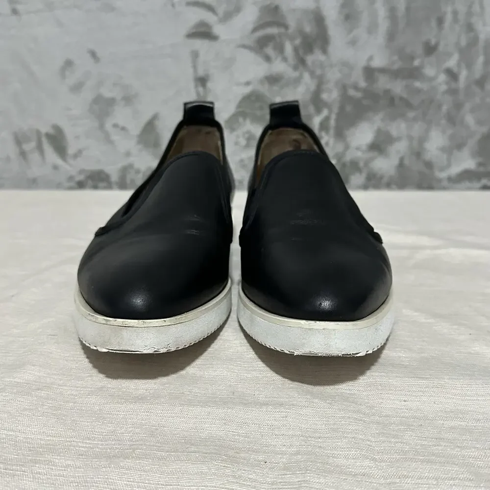 Everlane Leather Street Shoe Womens Size 9.5 Black Slip On Loafer Elevated Basic